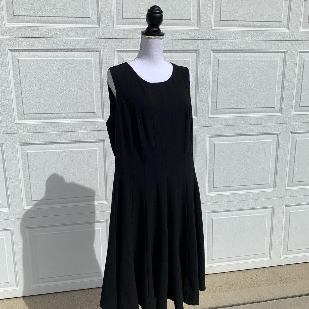 Calvin Klein Black Princess Line Dress